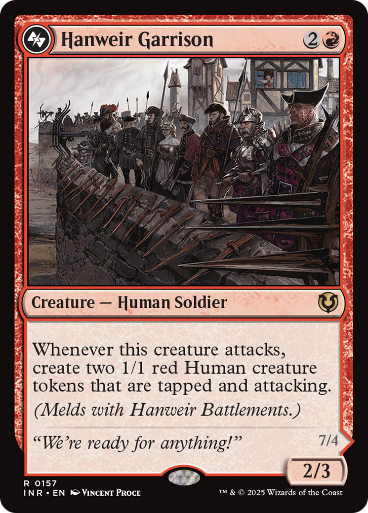 Hanweir Garrison [Innistrad Remastered] | Chromatic Games