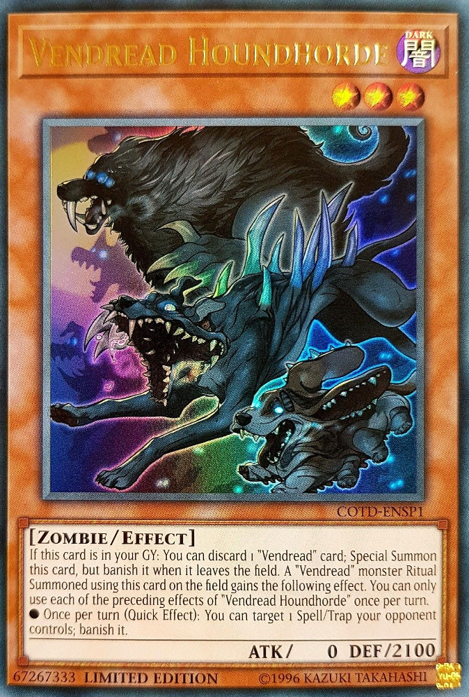 Vendread Houndhorde [COTD-ENSP1] Ultra Rare | Chromatic Games