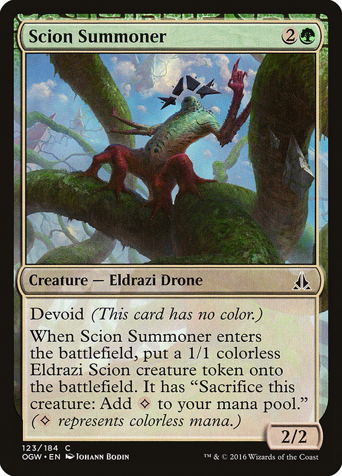 Scion Summoner 123/184 (Oath of the Gatewatch)  | Chromatic Games