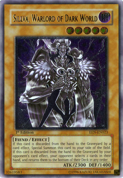 Sillva, Warlord of Dark World [EEN-EN023] Ultimate Rare | Chromatic Games