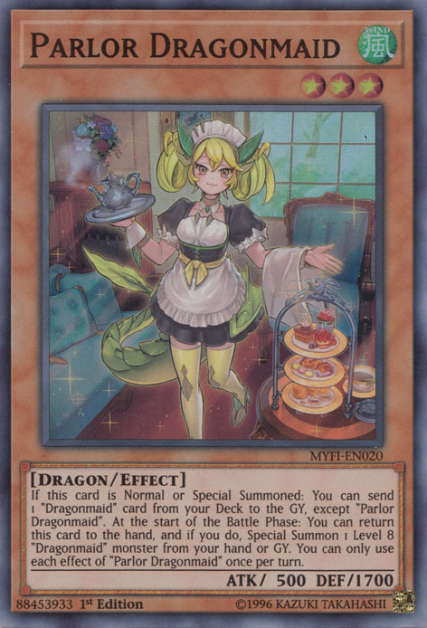 Parlor Dragonmaid [MYFI-EN020] Super Rare | Chromatic Games