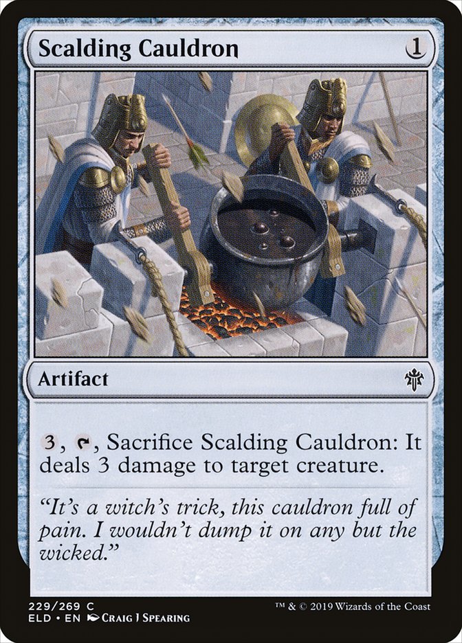 Scalding Cauldron 229/269 (Throne of Eldraine)  - Foil | Chromatic Games