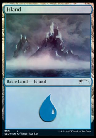 Island (Spirits) (553) [Secret Lair Drop Promos] | Chromatic Games