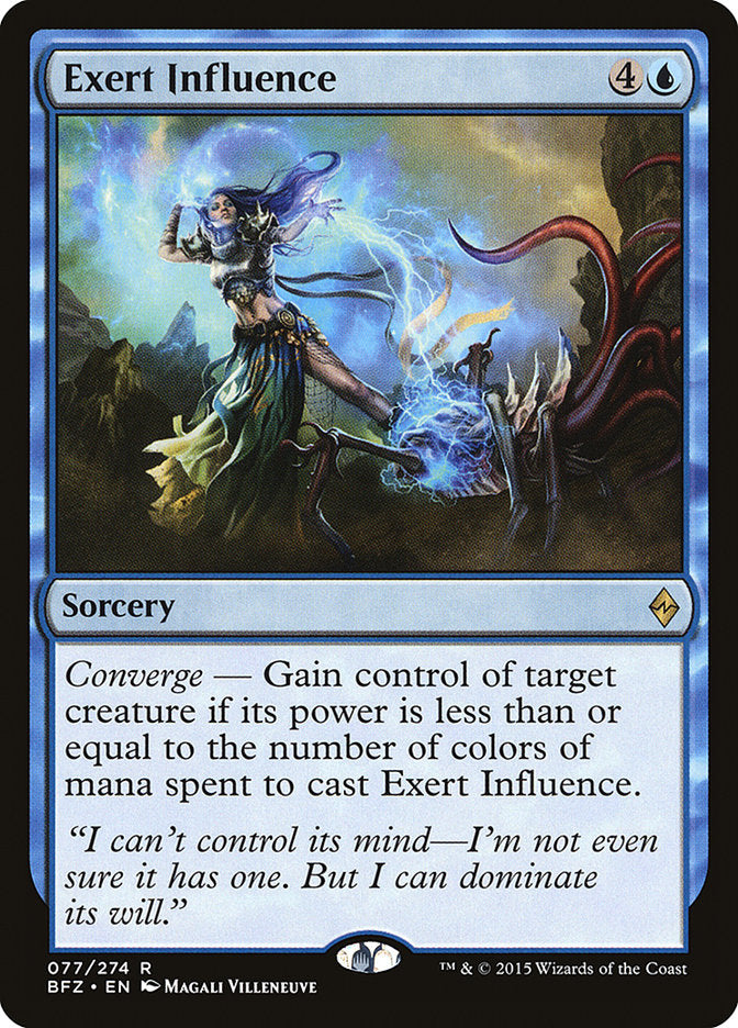 Exert Influence 77/274 (Battle for Zendikar)  - Foil | Chromatic Games