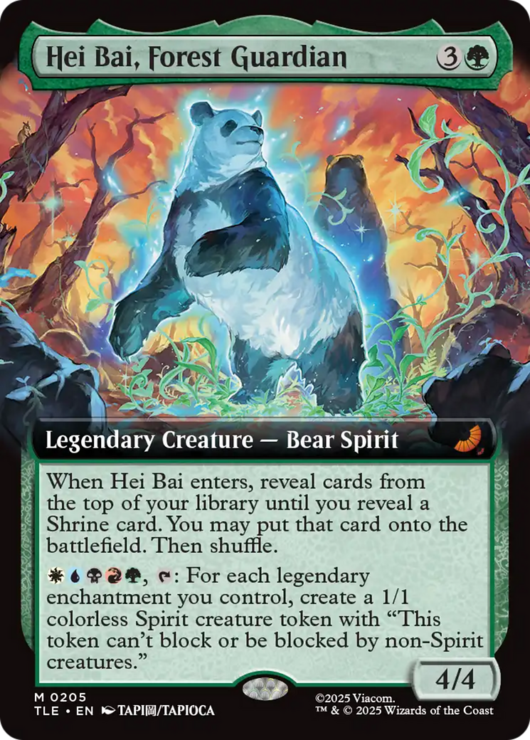 Hei Bai, Forest Guardian (Extended Art) [Avatar: The Last Airbender: Eternal-Legal] | Chromatic Games