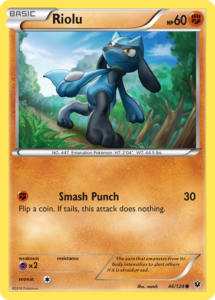 Riolu (46/124) [XY: Fates Collide] | Chromatic Games