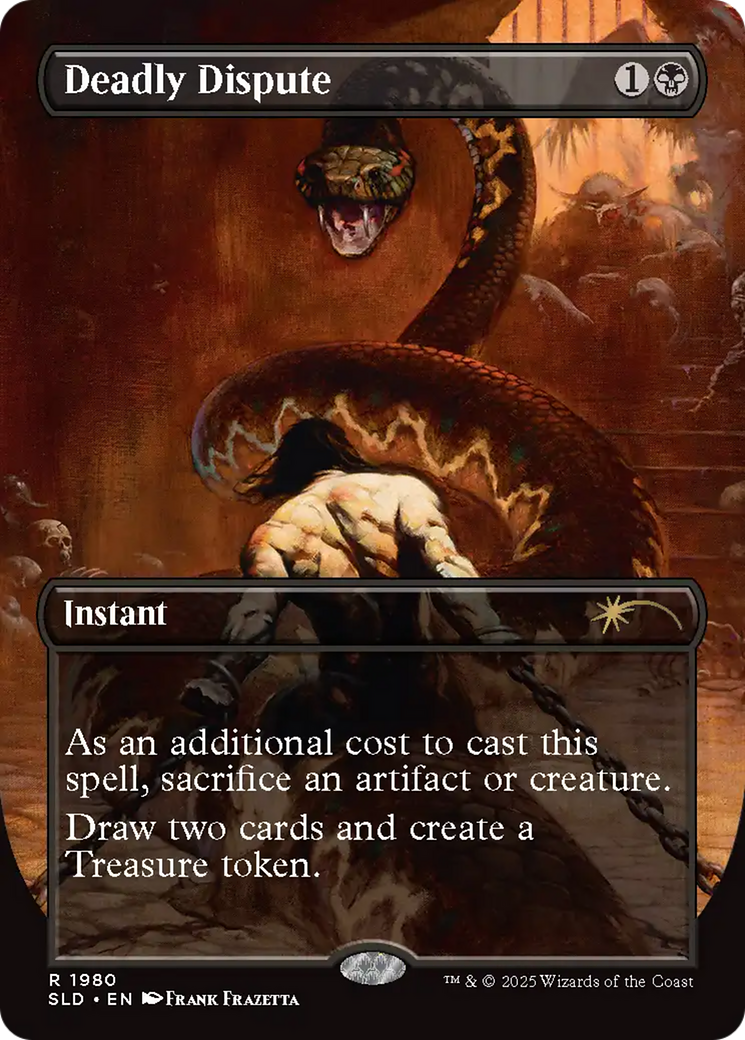 Deadly Dispute (1980) (Rainbow Foil) [Secret Lair Drop Series] | Chromatic Games