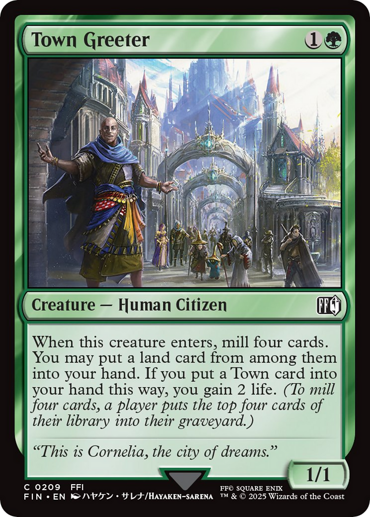 Town Greeter [FINAL FANTASY] | Chromatic Games