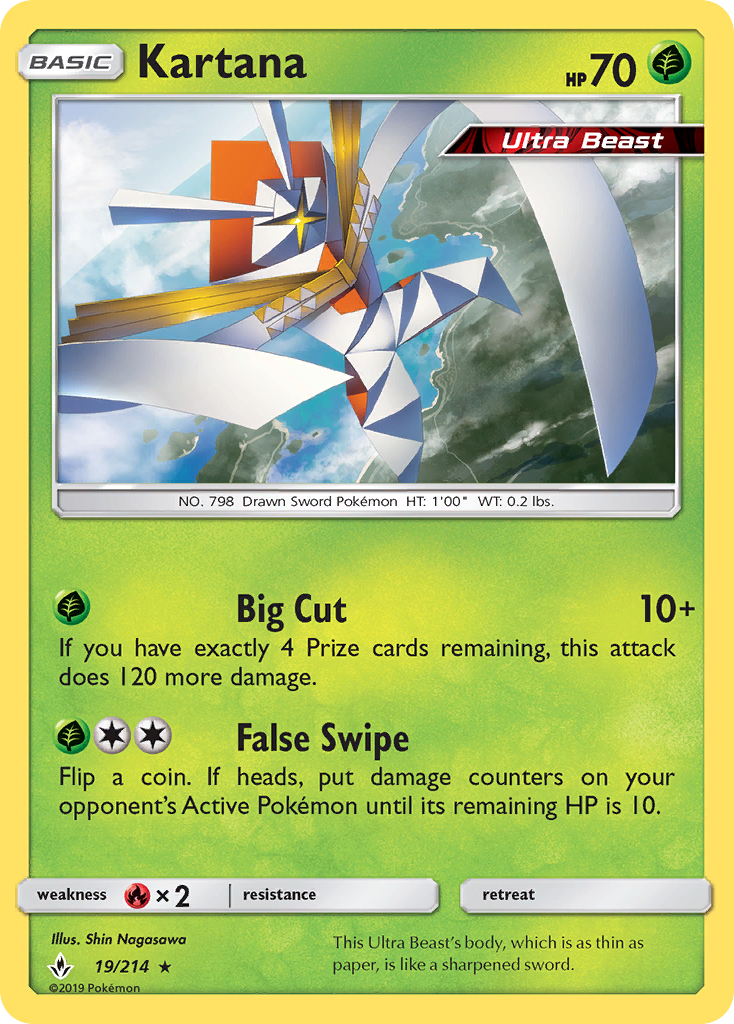 Kartana (19/214) [Sun & Moon: Unbroken Bonds] | Chromatic Games
