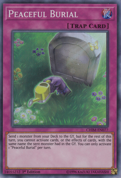 Peaceful Burial [CHIM-EN077] Super Rare | Chromatic Games
