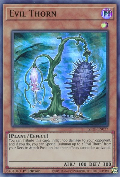 Evil Thorn [GFTP-EN077] Ultra Rare | Chromatic Games