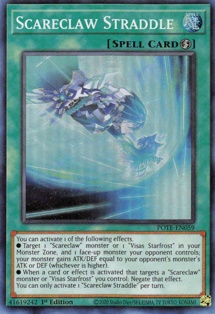 Scareclaw Straddle [POTE-EN059] Super Rare | Chromatic Games