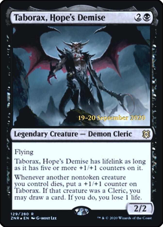 Taborax Hopes Demise 129s/169 (Prerelease Cards)  - Foil | Chromatic Games