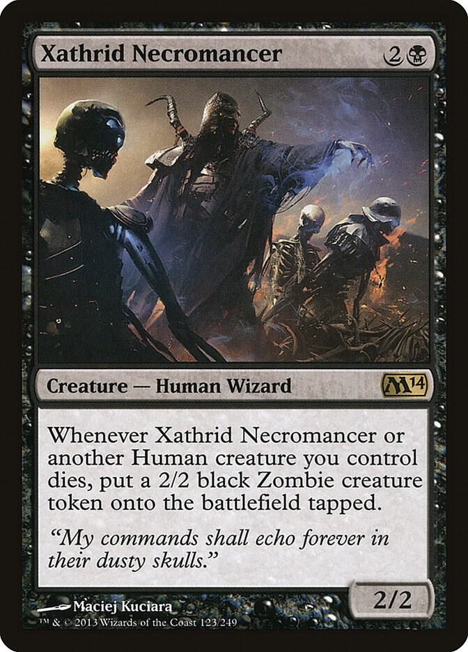 Xathrid Necromancer 123 (Magic 2014 (M14))  | Chromatic Games