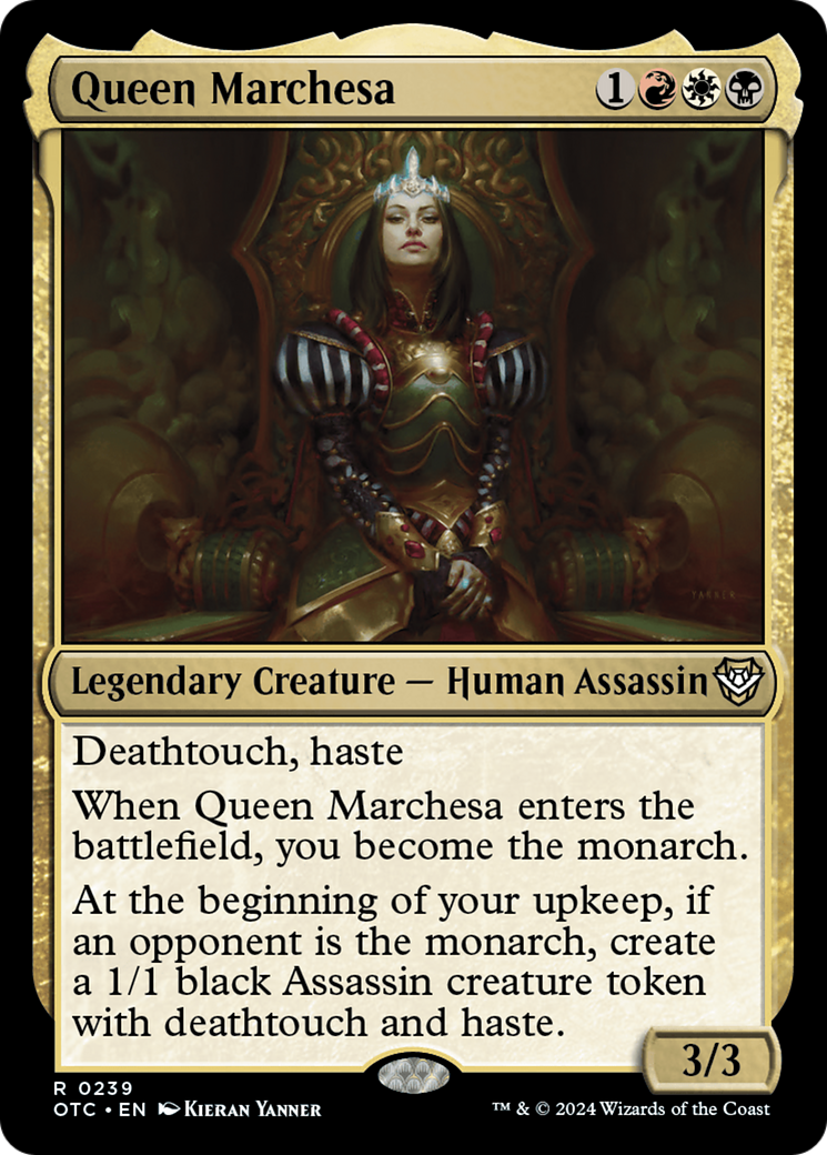 Queen Marchesa [Outlaws of Thunder Junction Commander] | Chromatic Games