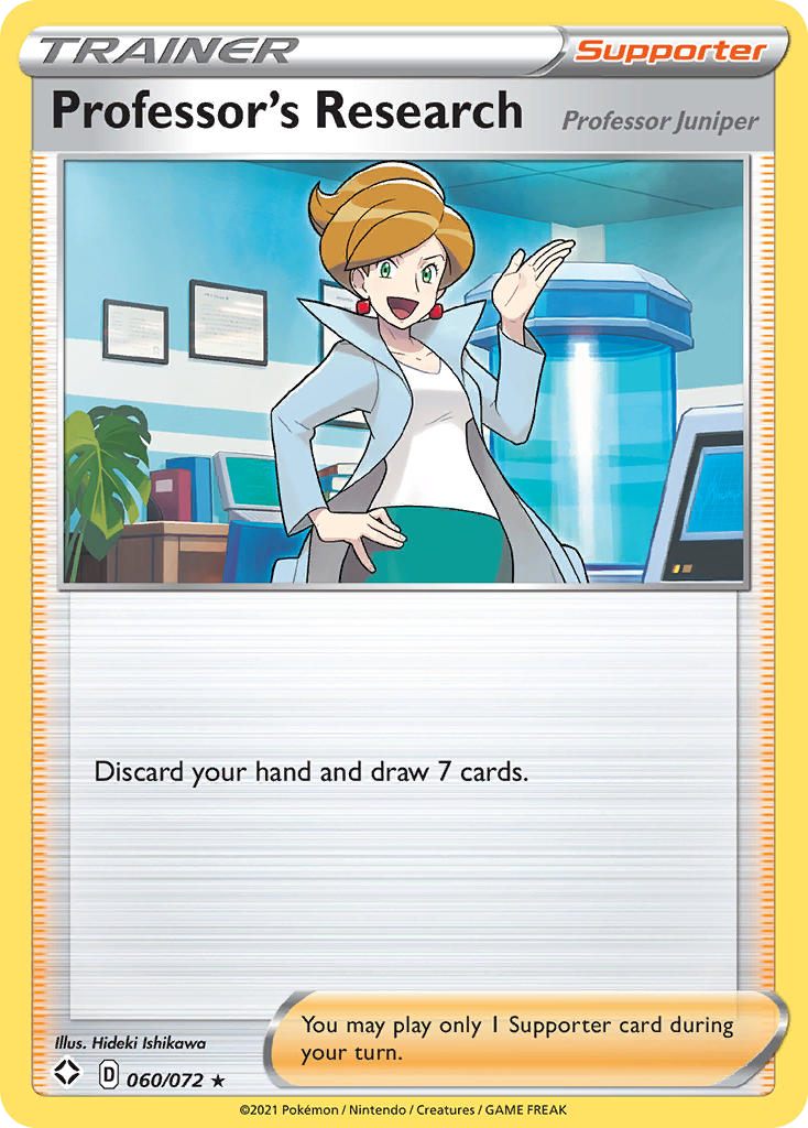Professor's Research (060/072) (Professor Juniper) [Sword & Shield: Shining Fates] | Chromatic Games