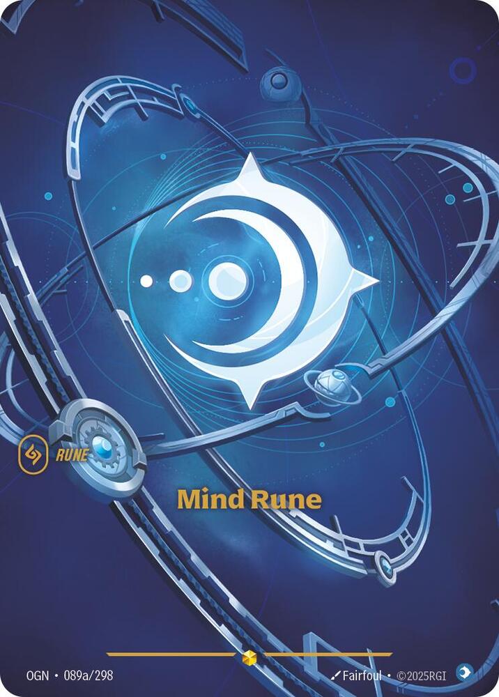 Mind Rune 089a/298 (Origins)  - Foil | Chromatic Games