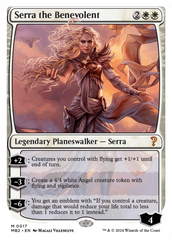 Serra the Benevolent (White Border) [Mystery Booster 2] | Chromatic Games