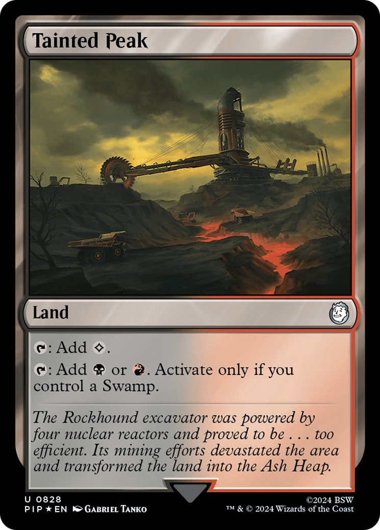 Tainted Peak (Surge Foil) [Fallout] | Chromatic Games