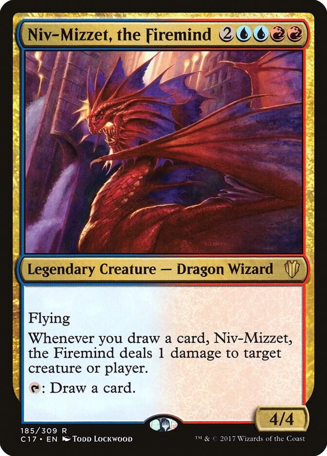 Niv-Mizzet, the Firemind 185/309 (Commander 2017)  | Chromatic Games