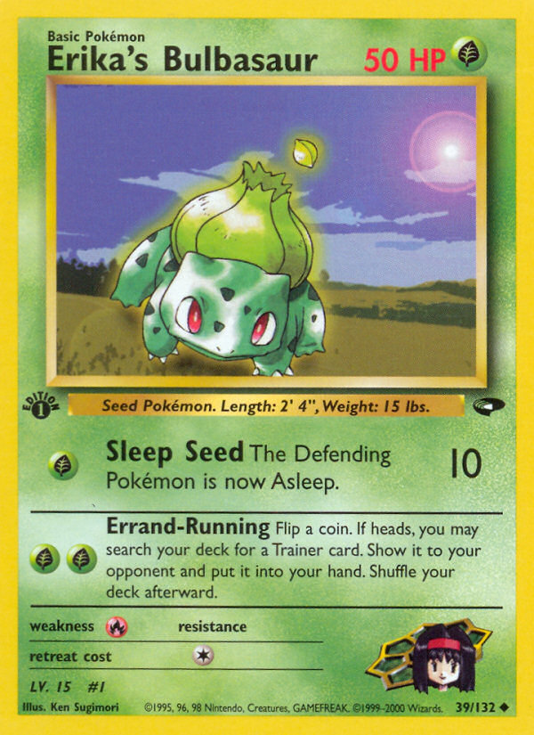 Erika's Bulbasaur (39/132) [Gym Challenge 1st Edition] | Chromatic Games