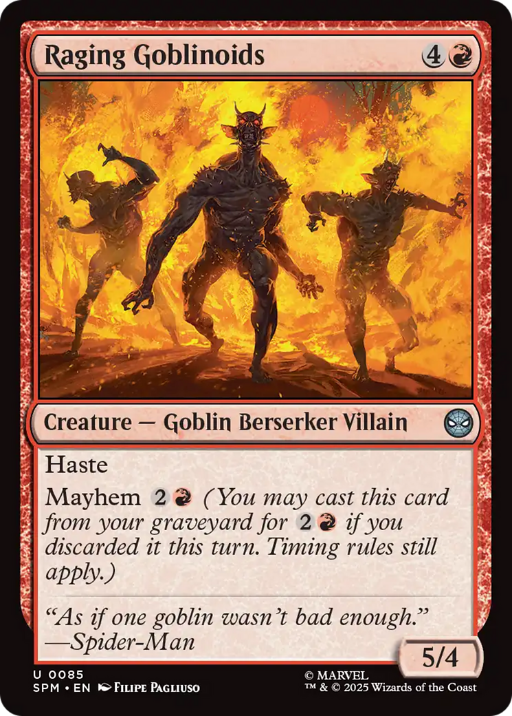 Raging Goblinoids [Marvel's Spider-Man] | Chromatic Games