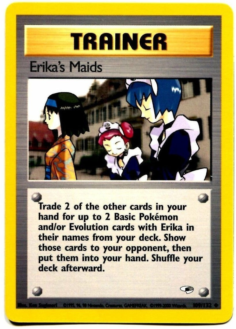 Erika's Maids (109/132) [Gym Heroes Unlimited] | Chromatic Games