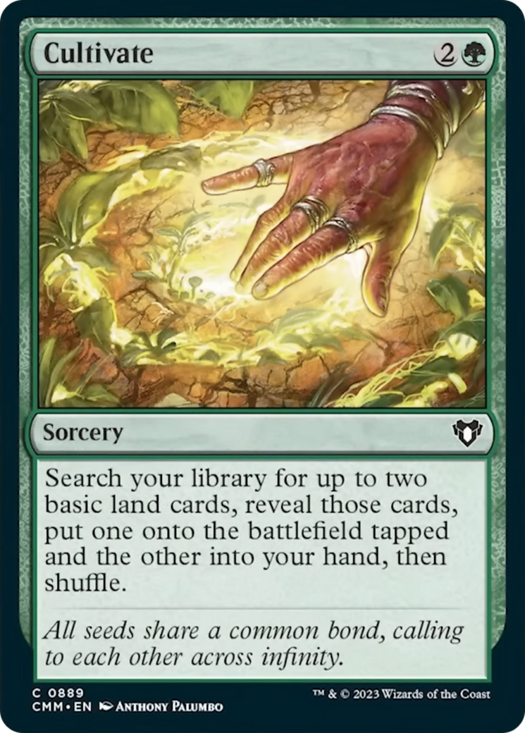 Cultivate [Commander Masters] | Chromatic Games