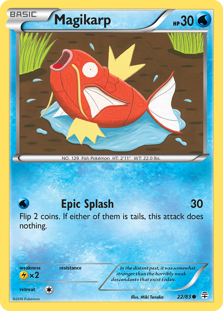 Magikarp (22/83) [XY: Generations] | Chromatic Games