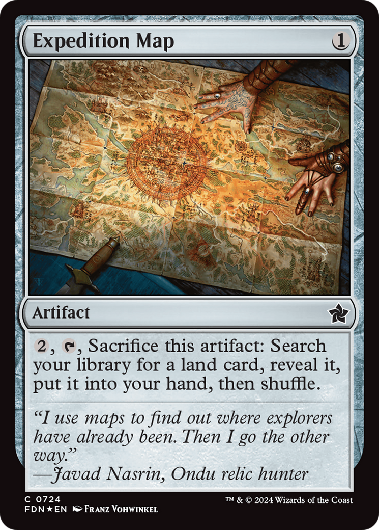 Expedition Map [Foundations] | Chromatic Games
