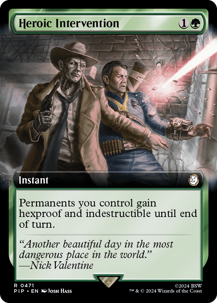 Heroic Intervention (Extended Art) [Fallout] | Chromatic Games