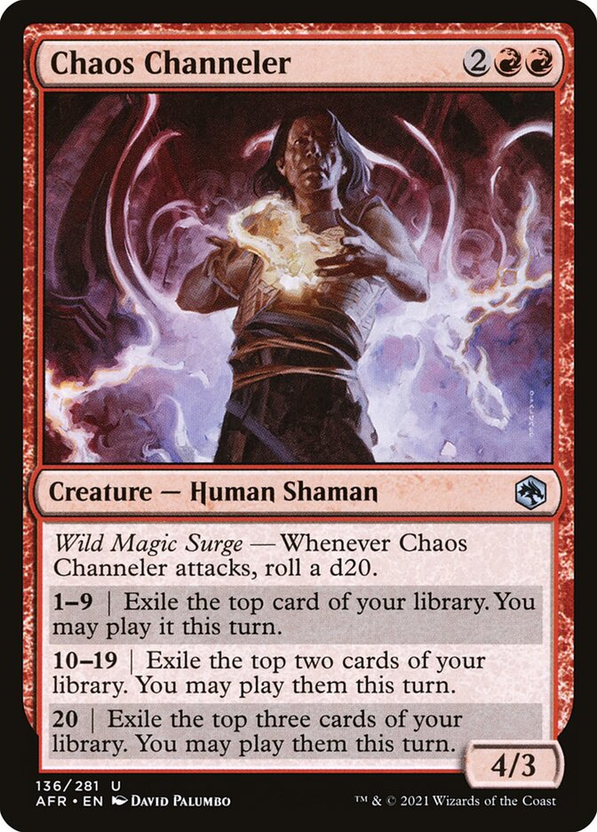 Chaos Channeler 136 (Adventures in the Forgotten Realms)  | Chromatic Games