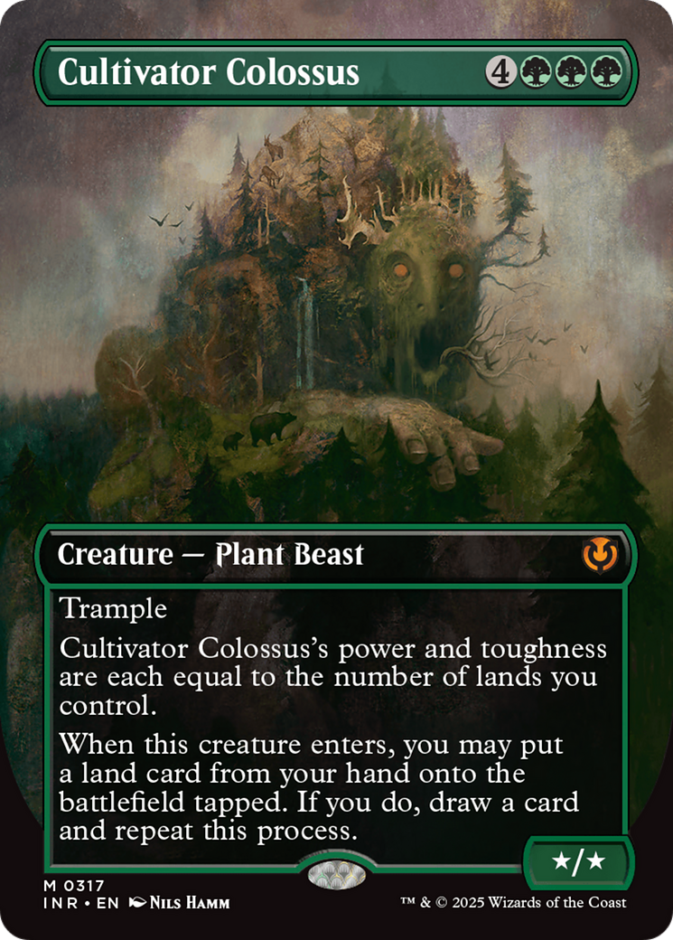 Cultivator Colossus (Borderless) [Innistrad Remastered] | Chromatic Games