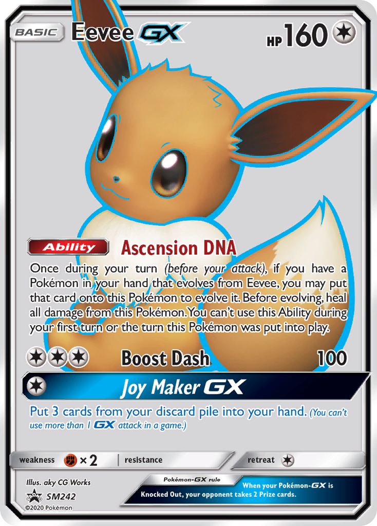 Eevee GX (SM242) [Sun & Moon: Black Star Promos] | Chromatic Games