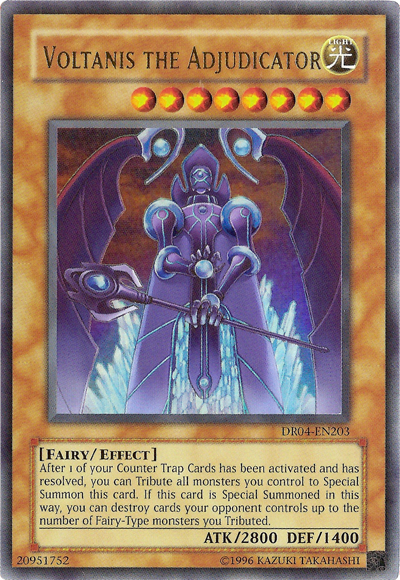 Voltanis the Adjudicator [DR04-EN203] Ultra Rare | Chromatic Games