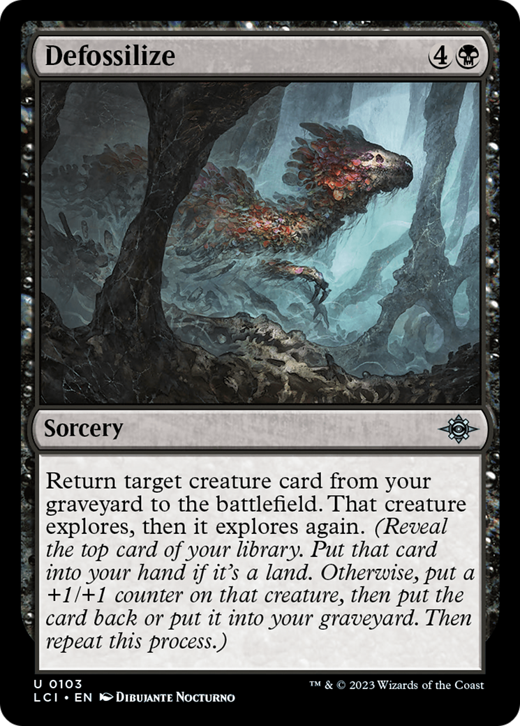 Defossilize [The Lost Caverns of Ixalan] | Chromatic Games