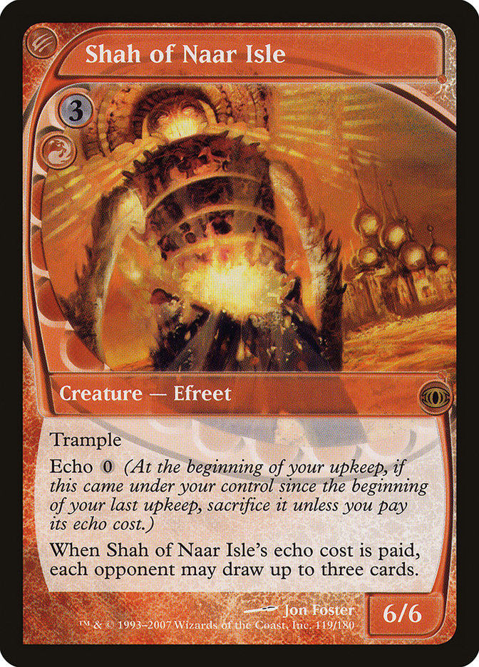 Shah of Naar Isle 119/180 (Future Sight)  | Chromatic Games