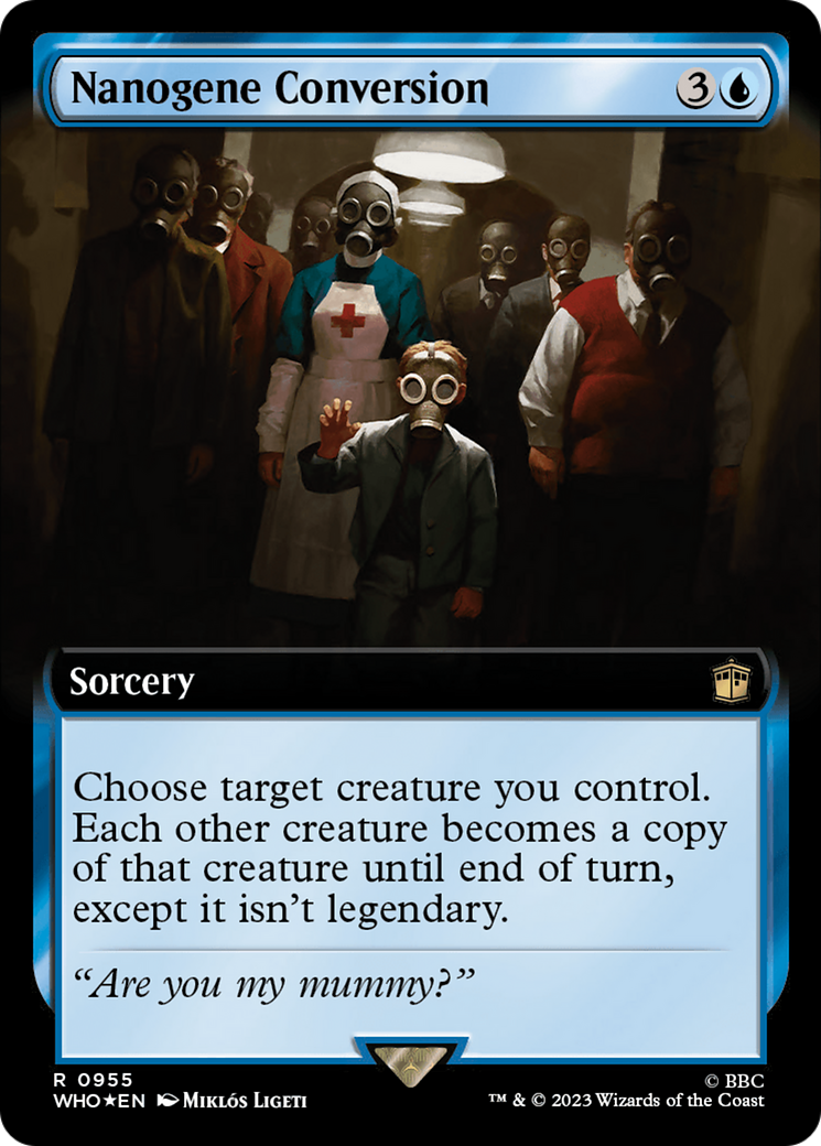 Nanogene Conversion (Extended Art) (Surge Foil) [Doctor Who] | Chromatic Games