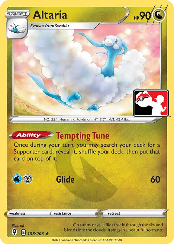 Altaria (106/203) [Prize Pack Series One] | Chromatic Games