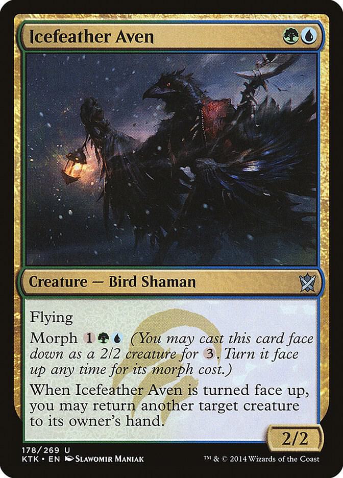 Icefeather Aven 178 (Khans of Tarkir)  | Chromatic Games