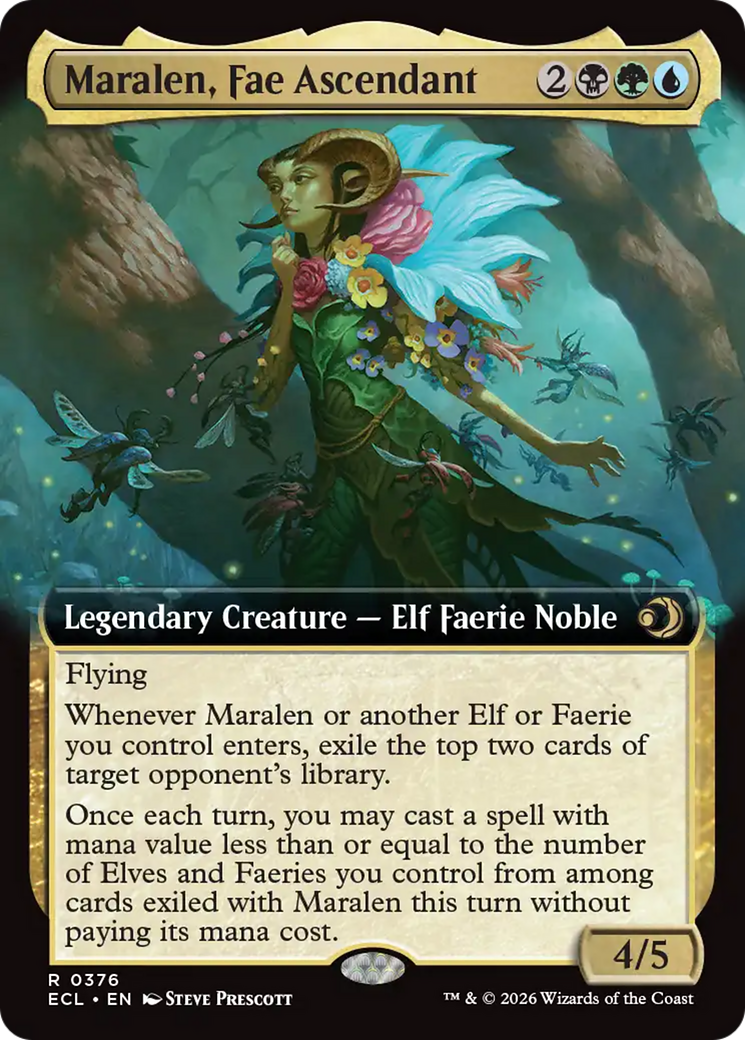 Maralen, Fae Ascendant (Extended Art) [Lorwyn Eclipsed] | Chromatic Games
