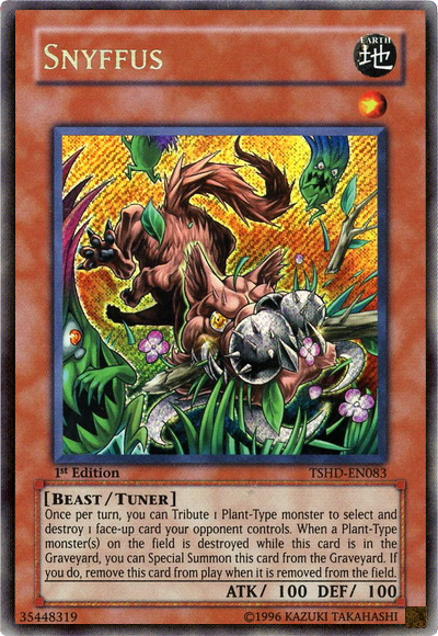 Snyffus [TSHD-EN083] Secret Rare | Chromatic Games