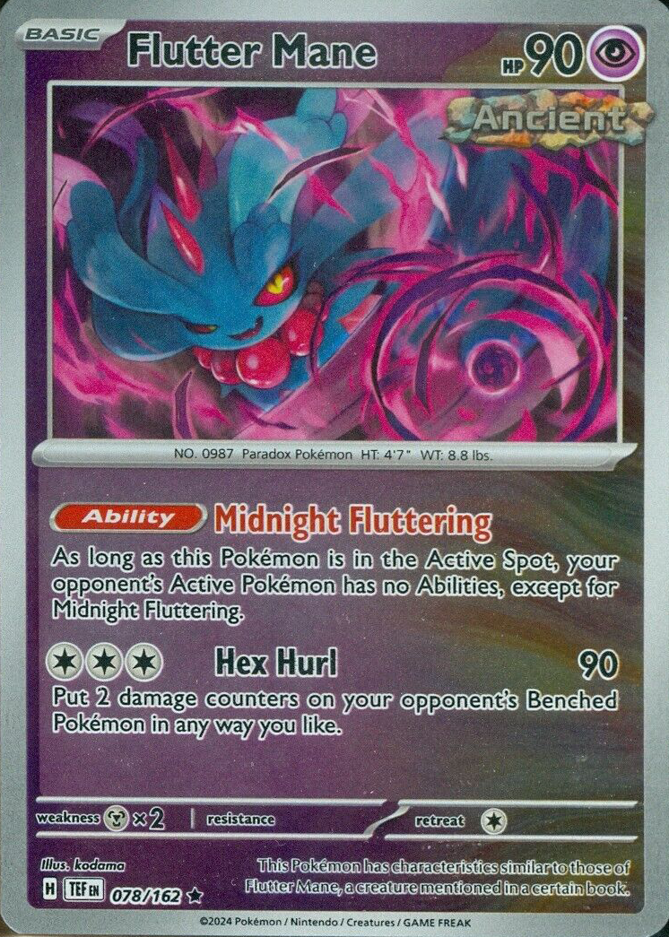 Flutter Mane (078/162) [Scarlet & Violet: Temporal Forces] | Chromatic Games