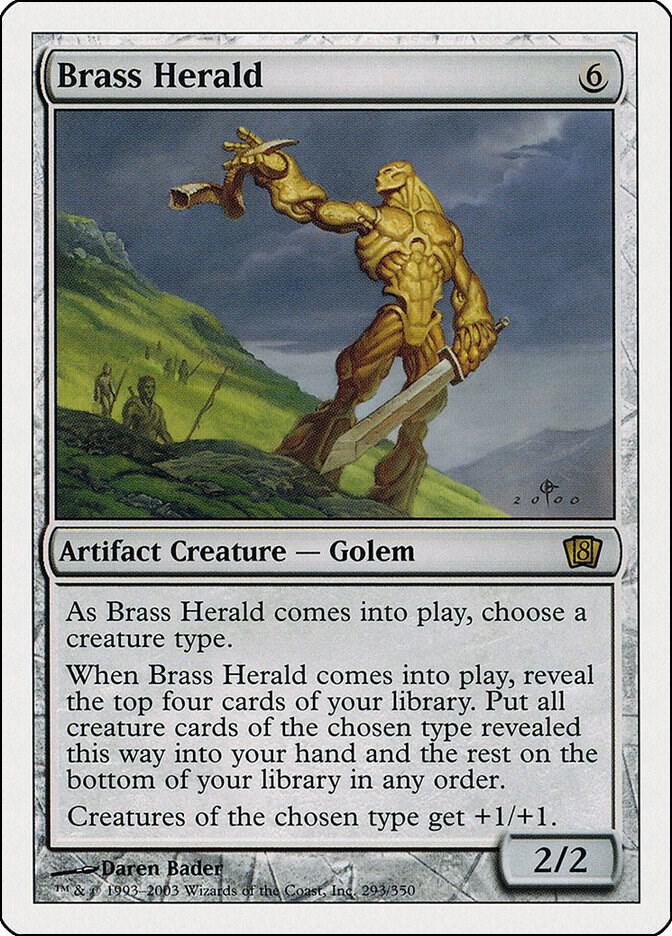 Brass Herald 293/350 (8th Edition)  | Chromatic Games