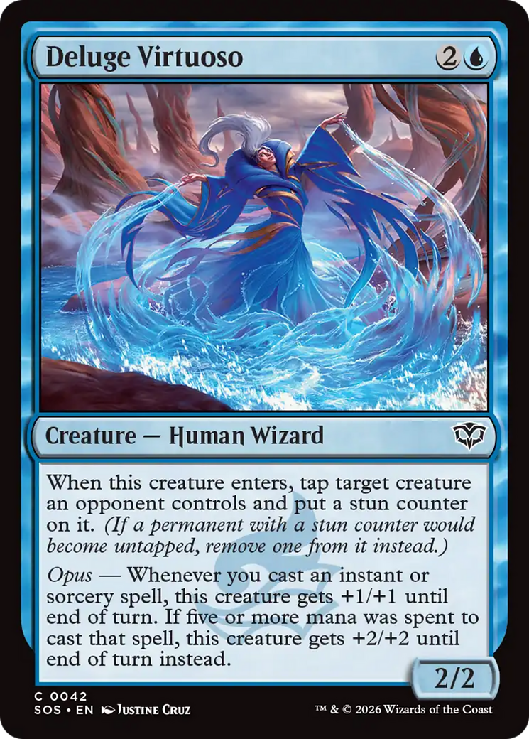 Deluge Virtuoso [Secrets of Strixhaven] | Chromatic Games