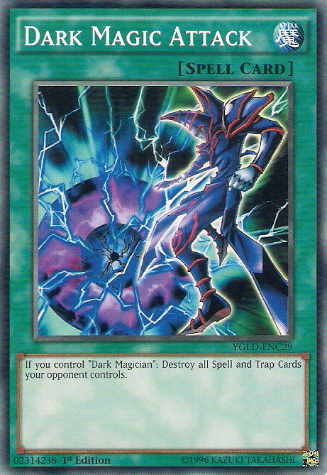 Dark Magic Attack [YGLD-ENC29] Common | Chromatic Games
