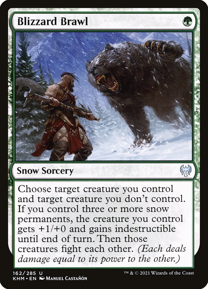 Blizzard Brawl 162/285 (Kaldheim)  | Chromatic Games