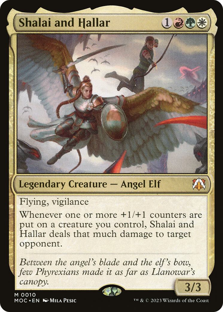 Shalai and Hallar [March of the Machine Commander] | Chromatic Games