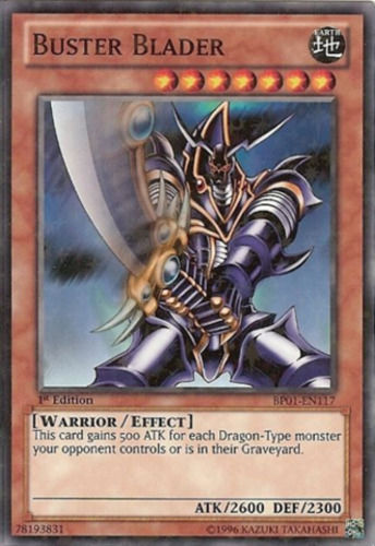 Buster Blader [BP01-EN117] Starfoil Rare | Chromatic Games