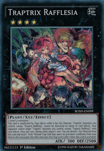 Traptrix Rafflesia [BOSH-EN099] Secret Rare | Chromatic Games